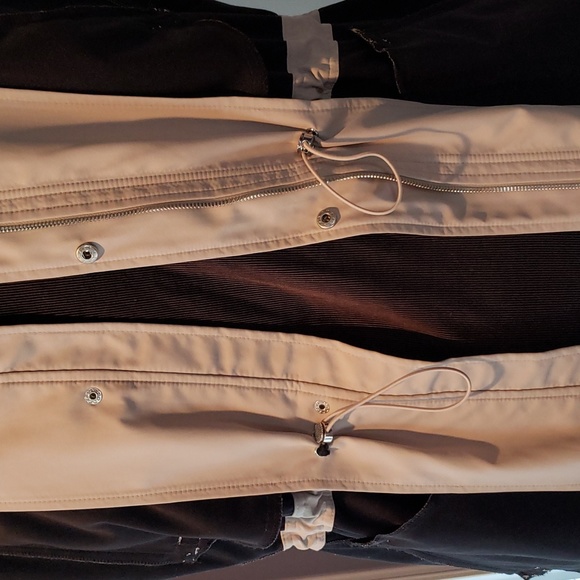 FF KENNETH COLE 2XL HOODED RAIN TRENCH COAT TAN WINDBREAKER - Picture 14 of 14